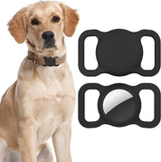 Silicone Airtag Case and Keychain for Dogs & Cats – Advanced Tracker Holder for Collar – Unleash Anti-Loss Confidence!