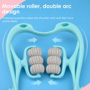 6-wheels Neck Massager Therapy