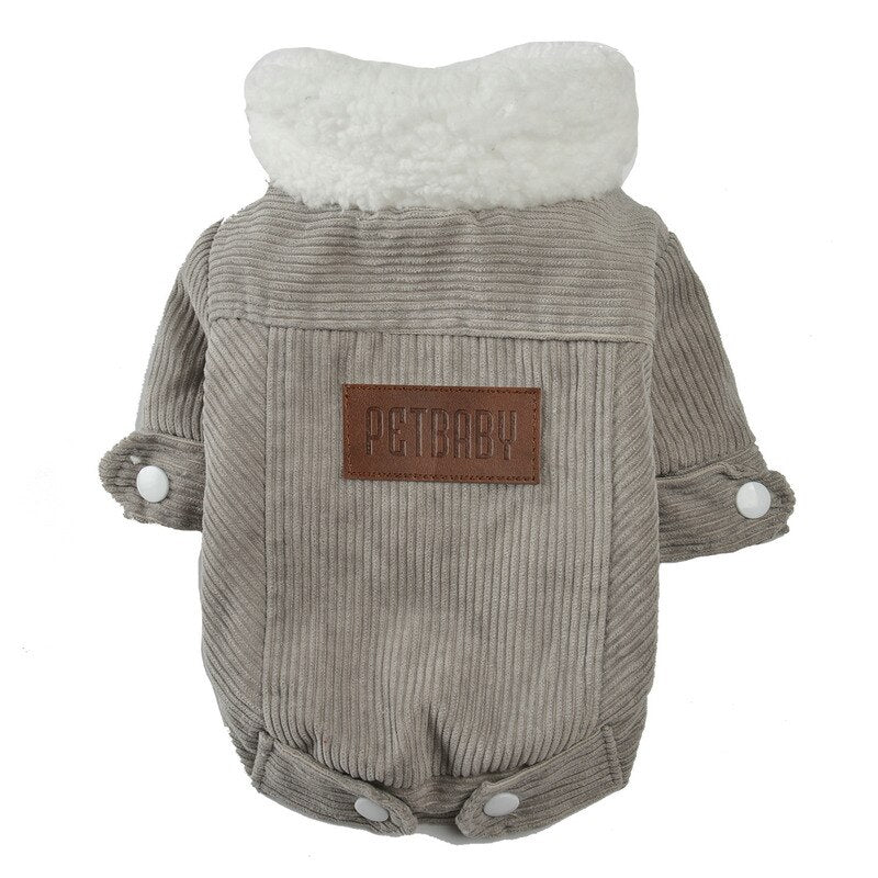Autumn and Winter Coat for Small Dogs and Cats, Thick Puppy Outfits