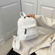 Cute Plush-Travel & Shopping Backpack for Women