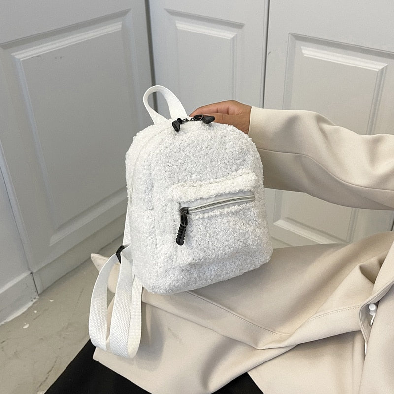 Cute Plush-Travel & Shopping Backpack for Women