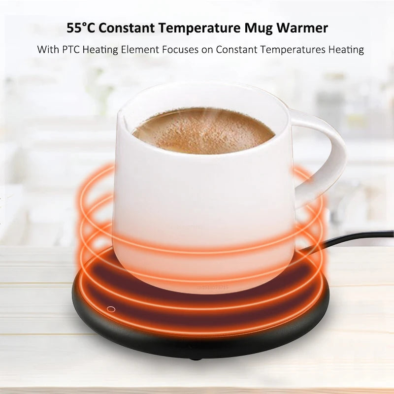 Keep Your Beverages Warm Anywhere, Anytime with Our Portable USB Mug Heater