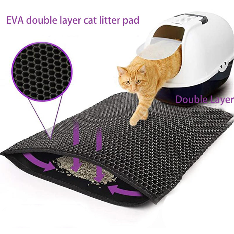 Waterproof Dual-Layer Cat Litter Pad