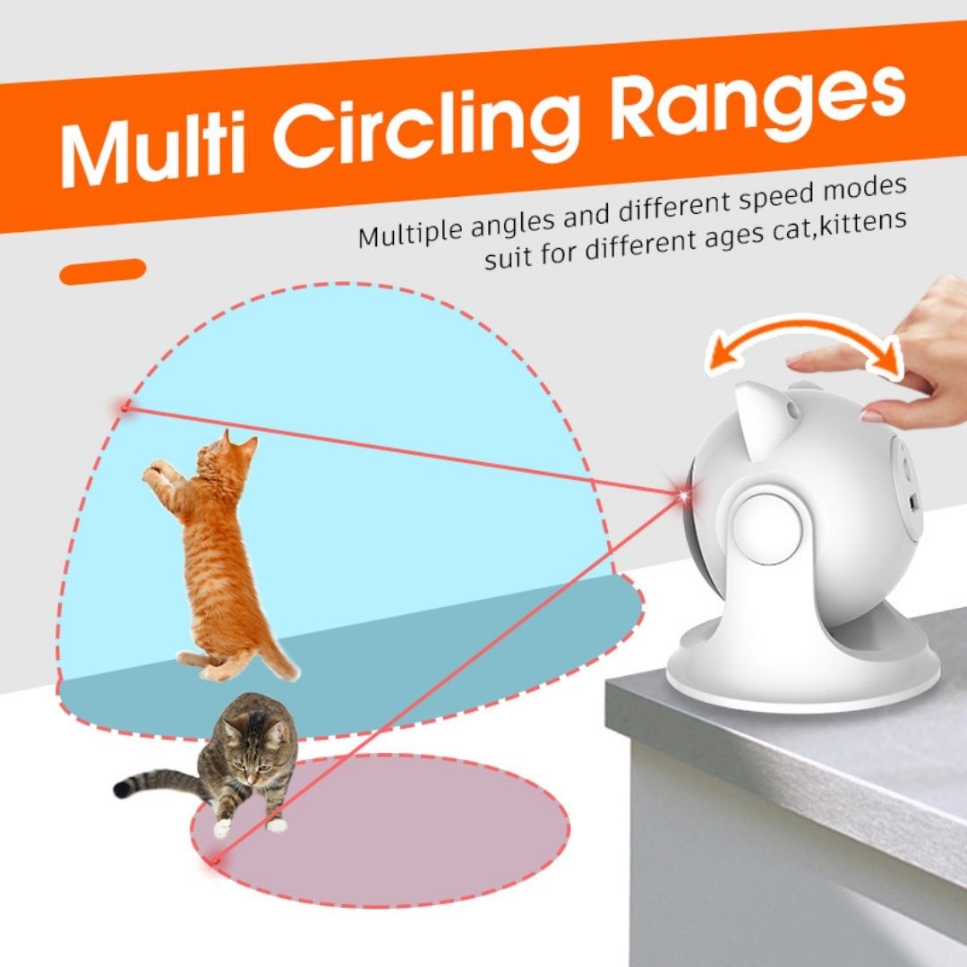 Interactive Automatic Laser Toy for Cats